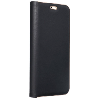 Diárové puzdro na Xiaomi Redmi 10/Redmi 10 2022 Luna Gold čierne