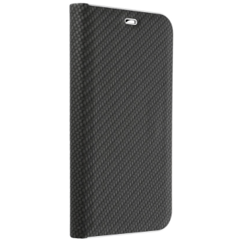 Diárové puzdro na Samsung Galaxy S22 5G Forcell Luna Carbon čierne