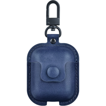 Puzdro na Apple AirPods 1/2 COTEetCI PU Case Blue