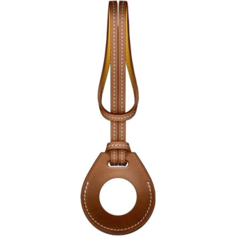 COTECi H Series AirTag Leather Case Brown