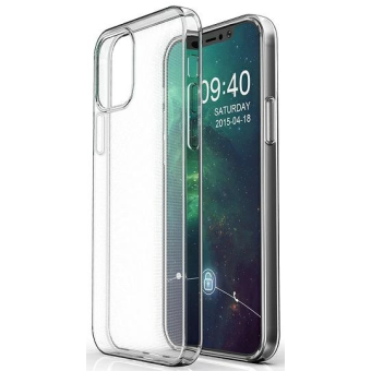 Silikónové puzdro na Samsung Galaxy A12/M12 Slim 1 mm transparentné 