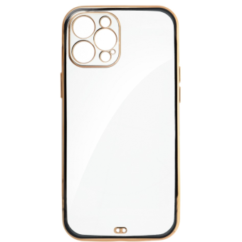 Silikónové puzdro na Apple iPhone 12 Pro Forcell LUX čierne