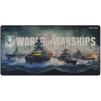 Herná podložka pod myš Genesis Carbon 500 World of Warships Maxi