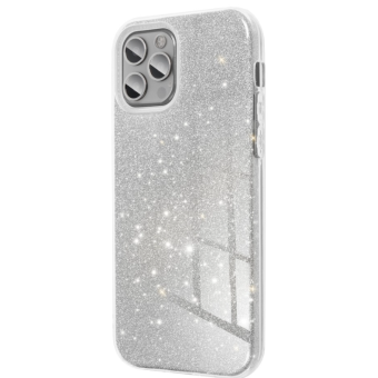 Silikónové puzdro na Samsung Galaxy A53 5G Forcell Shining strieborné