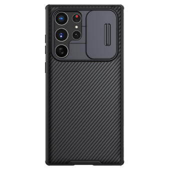 Odolné puzdro na Samsung Galaxy S22 Ultra 5G Nillkin CamShield Pro čierne 