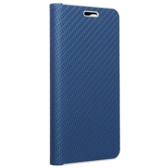 Diárové puzdro na Samsung Galaxy A53 A536 5G Forcell Luna Carbon modré 