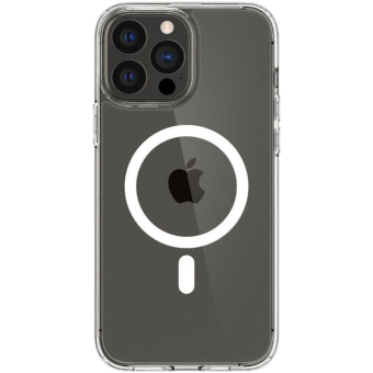 Odolné puzdro na Apple iPhone 13 Pro Spigen Ultra Hybrid MagSafe biele