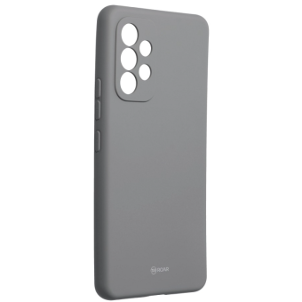 Silikónové puzdro na Samsung Galaxy A53 5G Roar Colorful Jelly sivé