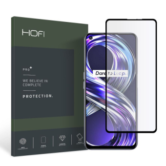 Tvrdené sklo na Realme 8i Hofi Pro+ čierne 