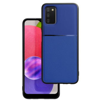 Plastové puzdro na Samsung Galaxy A03s A037 Forcell Noble modré