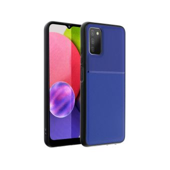 Plastové puzdro na Samsung Galaxy A03s A037 Forcell Noble modré