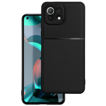 Plastové puzdro na Xiaomi Mi 11 Lite/Mi 11 Lite 5G Forcell Noble čierne