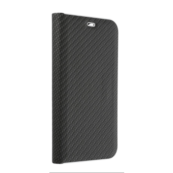 Diárové puzdro na Samsung Galaxy A13 A135 Forcell LUNA Carbon čierne