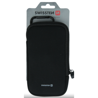 Univerzálne puzdro Swissten čierne ROCK 180x105x25m