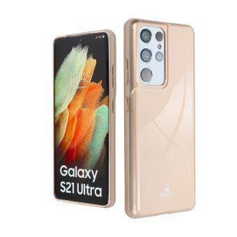 Silikónové puzdro na Samsung Galaxy A53 5G A536 Mercury Jelly zlaté