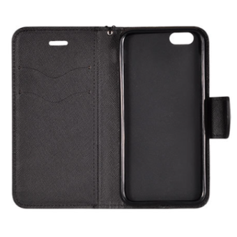 Diárové puzdro na Samsung Galaxy S22 Ultra 5G Fancy čierne