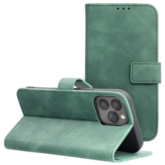 Diárové puzdro na Apple iPhone 13 Pro Max Forcell Tender zelené