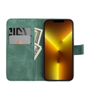 Diárové puzdro na Xiaomi Redmi 9A/9AT/9i Forcell Tender zelené