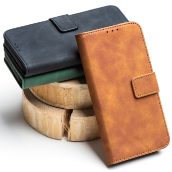 Diárové puzdro na Samsung Galaxy A33 5G A336 Forcell Tender hnedé