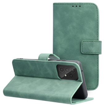 Diárové puzdro na Samsung Galaxy A52/A52 5G/A52s 5G Forcell Tender zelené