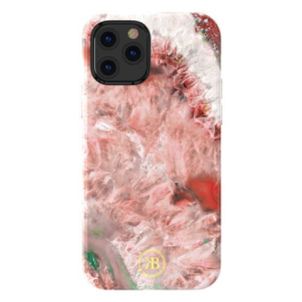 Zadné puzdro na Apple iPhone 12/12 Pro Kingxbar Agate červené