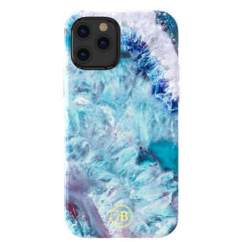 Zadné puzdro na Apple iPhone 12/12 Pro Kingxbar Agate modré