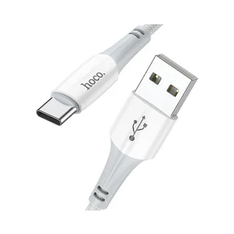 Kábel HOCO Ferry X70, USB na USB-C 3A, 1m, biely