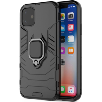 Odolné puzdro na Xiaomi Redmi Note 11S 5G/11T 5G/Poco M4 Pro 5G Armor Ring čierne