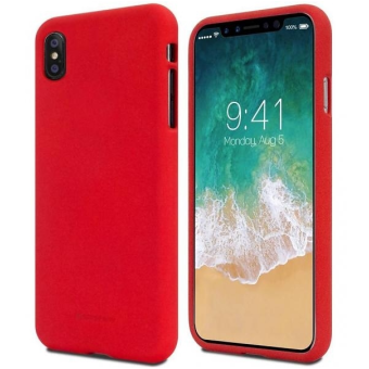 Silikónové puzdro na Huawei P40 Lite Mercury Soft červené
