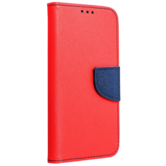Diárové puzdro na Motorola Moto E7 Power/E7i Power Fancy červeno-modré