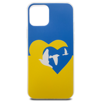 Silikónové puzdro na Apple iPhone 13 Pomôžme Ukrajine