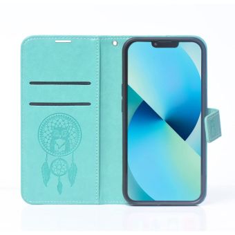 Diárové puzdro na Xiaomi Redmi 9C/10A Forcell MEZZO lapač snov zelené