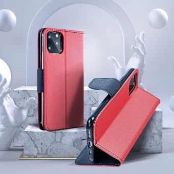 Diárové puzdro na Xiaomi Redmi 10C/Poco C40 Fancy červené
