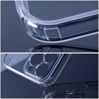 Plastové puzdro na Apple iPhone 12 Mini Clear Mag transparentné