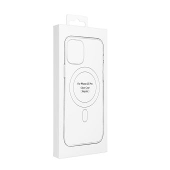 Plastové puzdro na Apple iPhone 13 Pro Clear Mag transparentné
