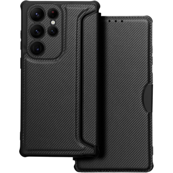 Diárové puzdro na Samsung Galaxy S21 5G S901 RAZOR čierne
