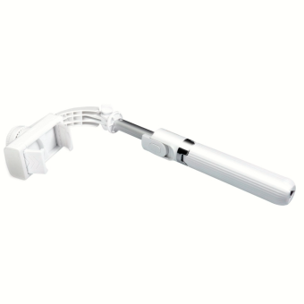 Selfie tyč so statívom a diaľkovým ovládaním Bluetooth Gimbal stabilizátor SSTR-L08 biely