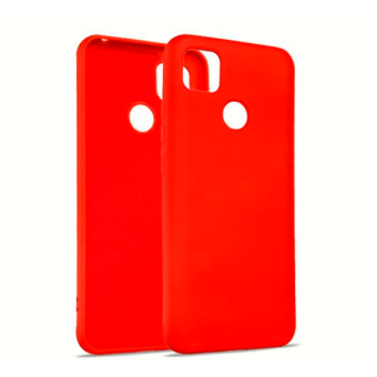 Silikónové puzdro na Xiaomi Redmi 10C/Poco C40 Silicone TPU červené