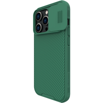 Odolné puzdro na Apple iPhone 14 Pro Max Nillkin CamShield Pro zelené