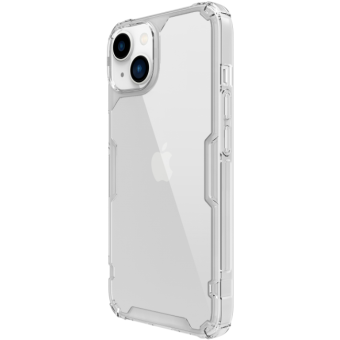 Silikónové puzdro na Apple iPhone 14 Nillkin Nature TPU Pro transparentné
