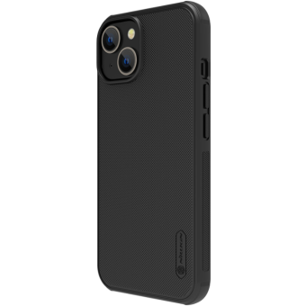 Plastové puzdro na Apple iPhone 14 Nillkin Super Frosted Pro Magnetic čierne