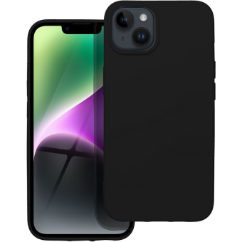 Silikónové puzdro na Apple iPhone 14 Pro Max Forcell Silicone Lite čierne