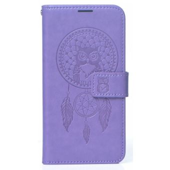 Diárové puzdro na Apple iPhone 14 Forcell MEZZO lapač snov fialové