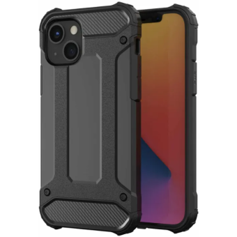 Plastové puzdro na Apple iPhone 14 Pro Max Forcell Carbon PC čierne