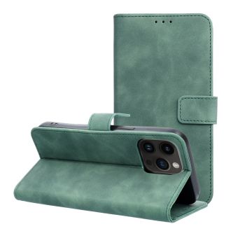Obal TENDER Book Apple iPhone 14 Pro Max green