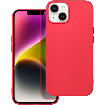 Silikónové puzdro na Apple iPhone 14 Plus Forcell Soft červené