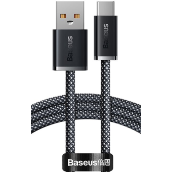 Kábel Baseus Dynamic CALD000616, USB na USB-C 100W, 1m, sivý