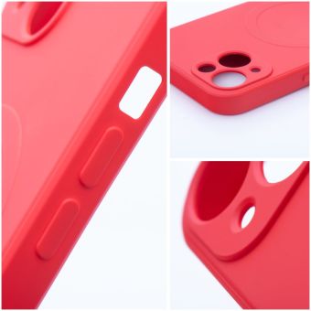 Silikónové puzdro na Apple iPhone 11 Silicone Mag Cover červené