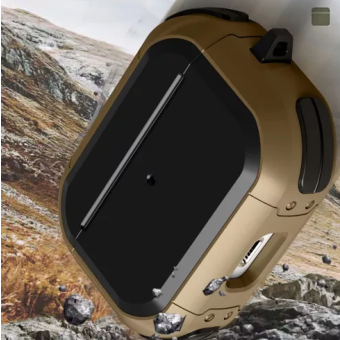 Odolné puzdro na Apple AirPods Pro 2/1 Tech-Protect Rough vojenská zelená