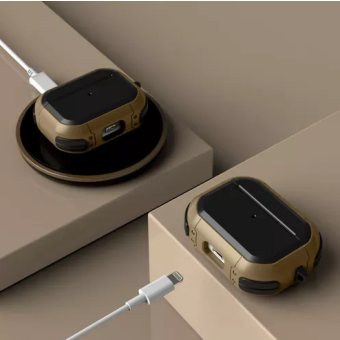 Odolné puzdro na Apple AirPods Pro 2/1 Tech-Protect Rough čierna